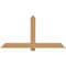 Ekena Millwork Eugene Smooth Timber Gable Bracket, Western Red Cedar, 72"W x 36"H x 5 1/2"D x 5 1/2"F, 12/12 Pitch GBW072X36X0606EUG00SWR - alternate 1